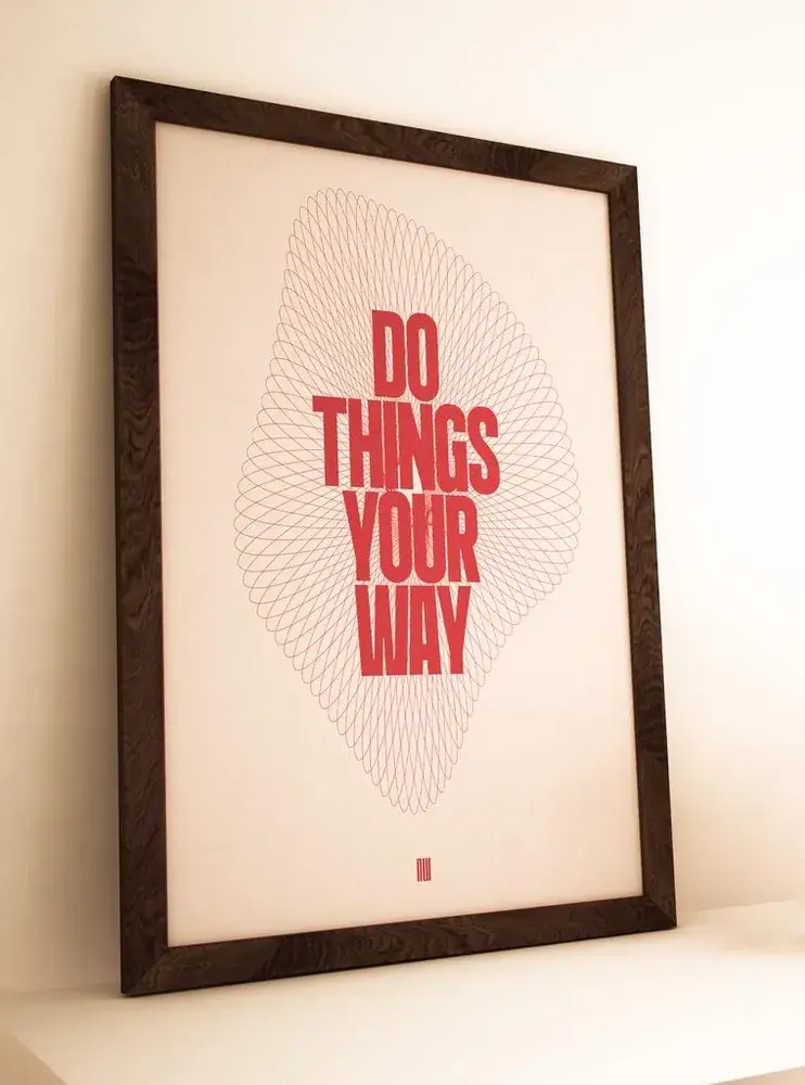 Generative art poster concept (DTYW)