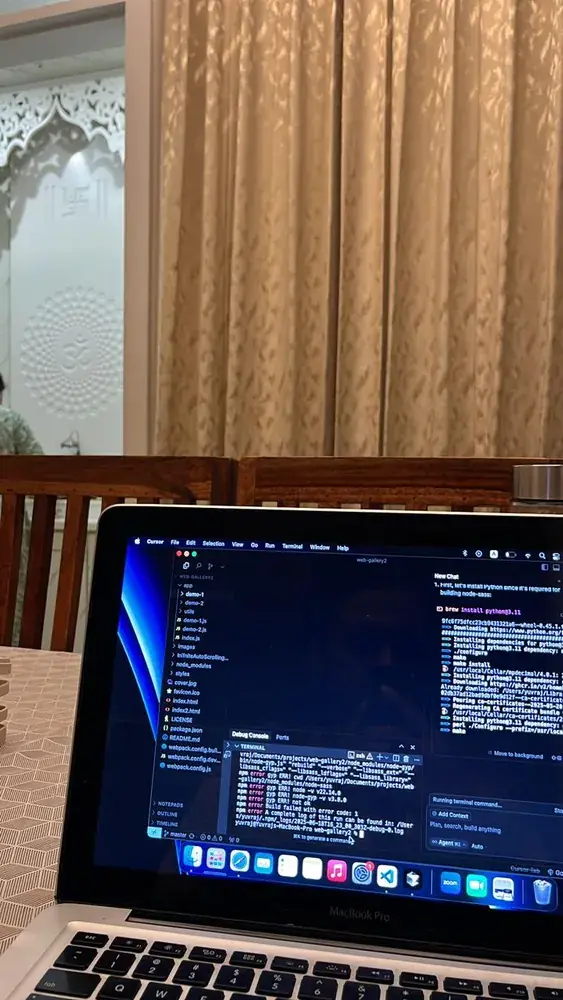Building web apps & solving build errors 💻